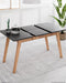 Scandinavian Nordic Extendable Dining Table 120 to 160 cm 9