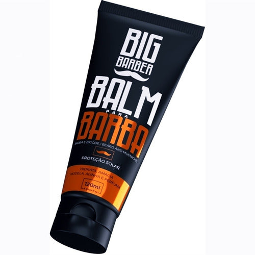 Balm Para Barba Big Barber 120ml Aftershave Fardo 2 Unidades 4