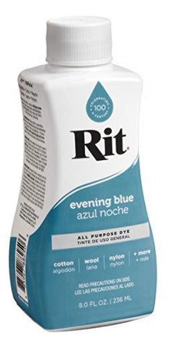 Rit All Purpose Fabric Dye 236ml Evening Blue 0
