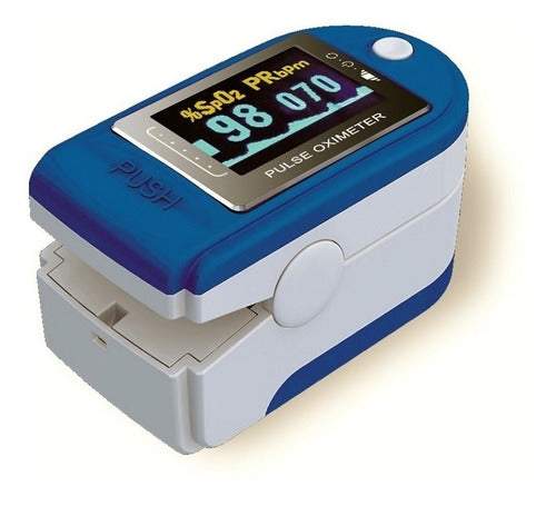 NEL Pulse Oximeter with Curve, Case, and Strap 0