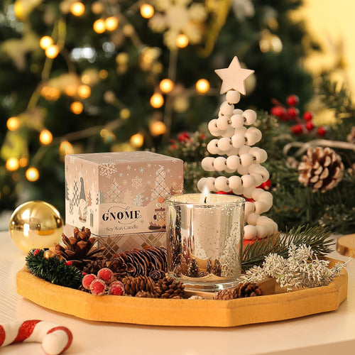 Romiie Zoi Vela Perfumada De Navidad, Vela De Cera De Soja D 3