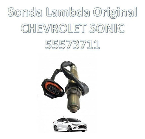 Sonda Lambda / Sensor De Oxigeno Sonic Gm 55573711 0