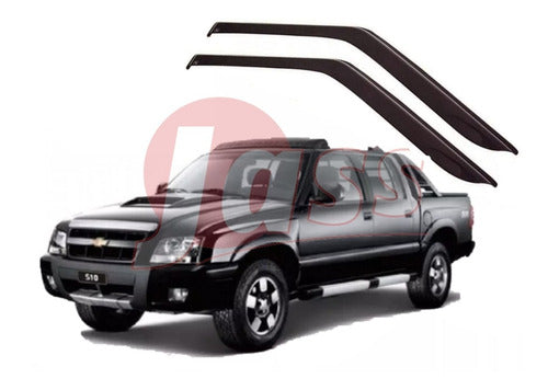 Window Deflector Chevrolet S10 2000-2012 Oriyinall X2 2