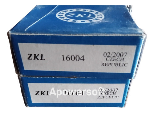 Rodamiento 16004 Zkl/rex Pack X 3 0