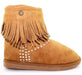 Sacha Shoes Women's Comfortable Fringe Sparkle Slippers 2408 Czapa 4