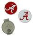 Esfuerzo De Equipo Alabama Crimson Tide Hat Clip Y 2 Marcado 0