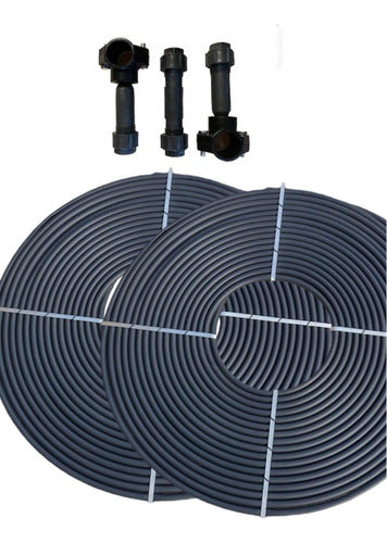 Sol Kit Climatizador Solar Espiral Para Piletas 6000l 0