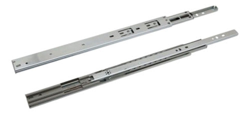 Meaton 8 Slim Slider Rails with Soft Close 50cm 0