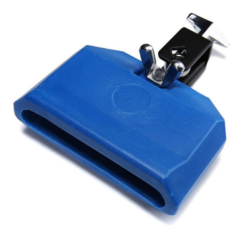 Unison High Pitch Percussion Block Cencerro DP240 Blue 0