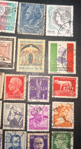 Sello Correo Italia 61 Estampillas Italianas De Colección 3