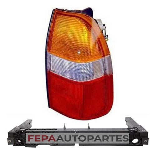 Mica Faro Giro Trasero Mitsubishi L200 97 / 03 K74 Tricolor 0