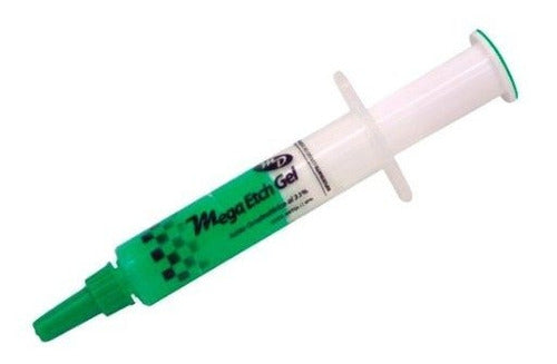 Mega Acid Etcher Gel Green 33% X12g Dentistry 0