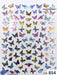 Self-Adhesive Nail Stickers - Butterflies - Nail Art 101