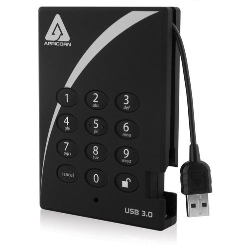 Apricorn Aegis Padlock 2 Tb Usb 3.0 256 Bit Aes Xts 1