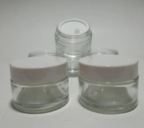 Impofra Transparent Glass Pot 30g with Lid Pack of 30 Units 2