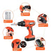 Zealous Kids Tool Set - 45 Piece Tool Kit with Toy Drill 1