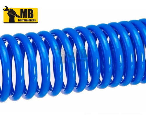 Ruhlmann Spiral Hose for Compressor 1/4'' x 15 Meters 1