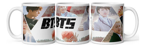 Plantillas Tazas Sublimación Bts #1 4