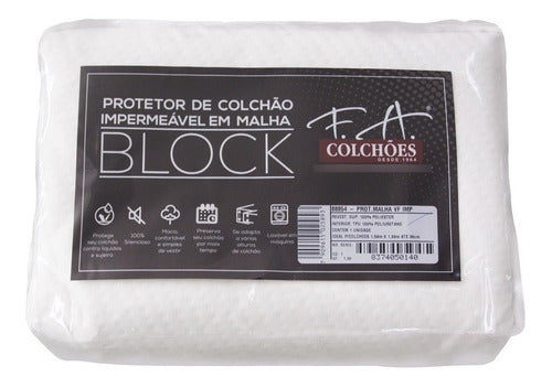 Protector Cubre Colchón Sabana Impermeable Extra King 0