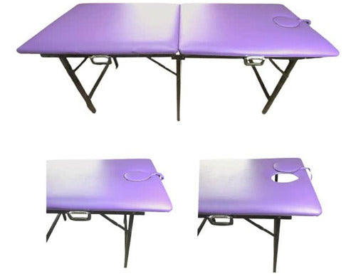 Foldable Massage Table 60x75x180 cm 21