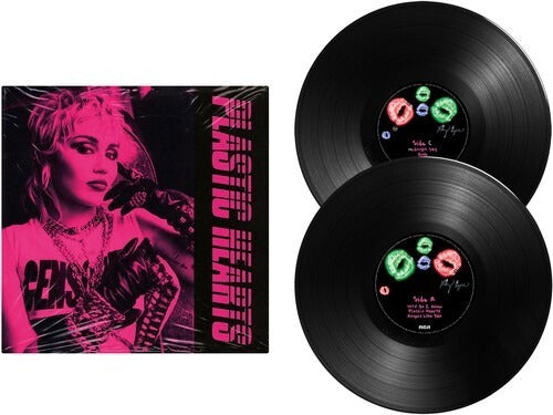 Miley Cyrus - Plastic Hearts Double Vinyl Gatefold - Imported - Miley Cyrus Plastic Hearts Vinilo Doble Gatefold Nuevo Imp.