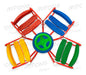 Premium Reinforced Children's Carousel with 4 Seats - Real Photos 11