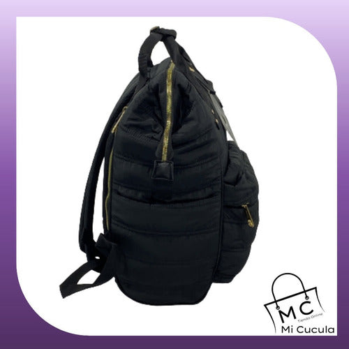 Urban Metallic Fish Mouth Inflated Amayra Backpack 2