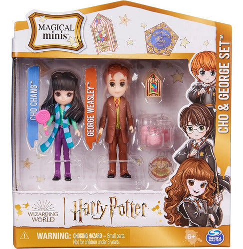 Spin Master Magical Minis George Weasley Y Cho Chang Set 3