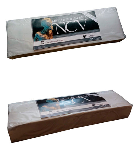 NCV Polymer Clay Soft 1kg for Sculpting and Softener 4