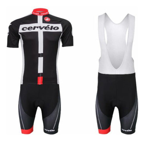 Cervel Conjunto Ropa Calza Remera Ciclismo Ciclista Mtb 0