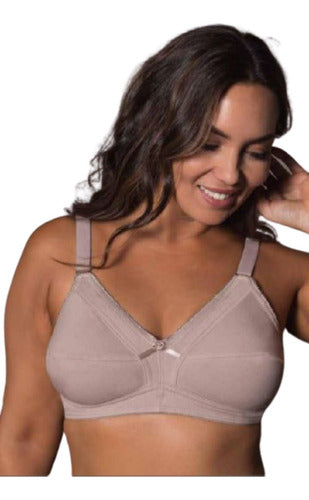 Natubel Reductor Bra Art 1030 Ultra Reinforced in Cotton and Lycra 0