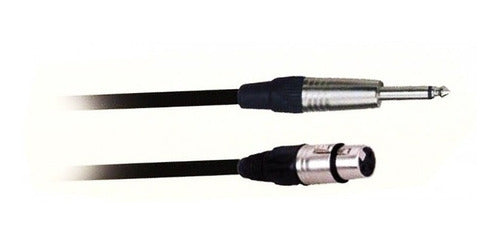 Cable Lexsen Xlj-6f Plug 6,35mm A Xlr Hembra 6 Metros 1