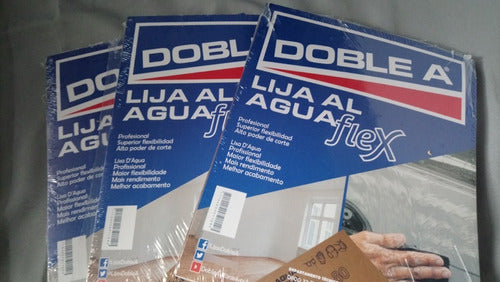 Doble A Water Sandpaper Grain 500 Pack of 25 Flexible 2