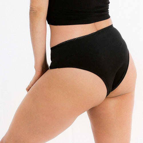 Menstrual/Incontinence Panties. High-Waisted Vedette Style 1