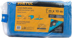 Pretul Reinforced Blue Tarpaulin 7 x 10 Meters Aluminum 1