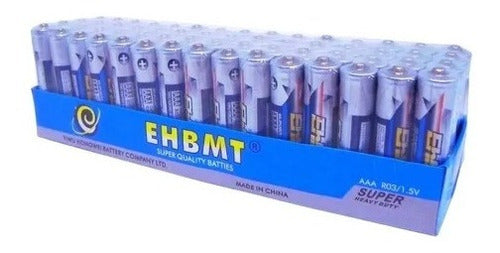 EHBMT Pack of 60 AAA Carbon Batteries 0