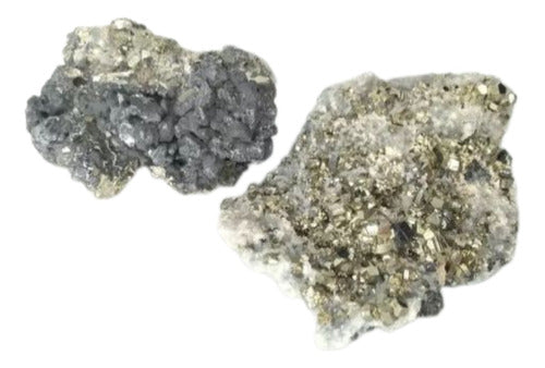 Quartz, Pyrite, and Galena Druzy - Ixtlan Minerales 0