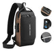 Fashion Premium Shoulder Backpack Waterproof Bag with USB Port 5