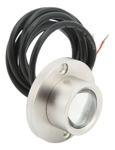 Luz Led Subaquática Marinha Dc 12v 24v Aço Inoxidável 1