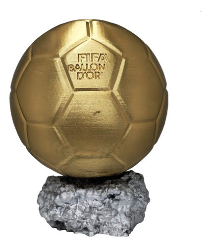 Replica Trofeo Balon De Oro Fifa 10cm De Alto - Impresion 3d 0