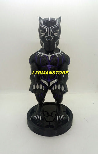 L3DMANSTORE Black Panther Joystick and Mobile Phone Stand 0