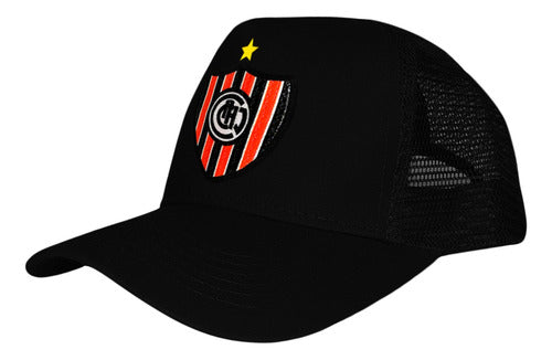 Mdt Cap Premium Chacarita Juniors Trucker Hat with Emblem 7