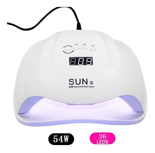 Sun 54W UV LED Nail Dryer Machine 1