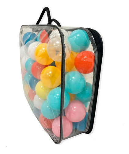 Pelotas Para Pelotero Infantil Colores Pastel Bolsa X 100 1