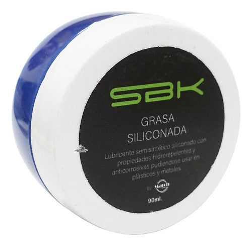 SBK Grasa Especial Bicicleta Siliconada Azul Semi Sintetico 1