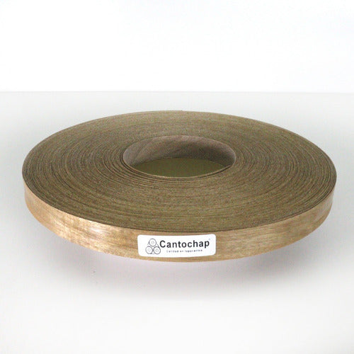 Cantochap Tapacanto Madera Paraiso 22mm X 50m S/pegamento Con Soporte 1