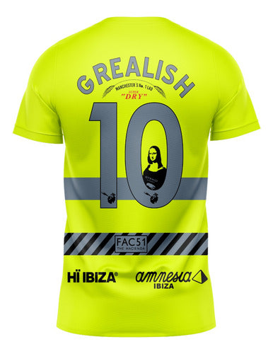 Manchester City 2023 Champions Jack Grealish T-Shirt 0