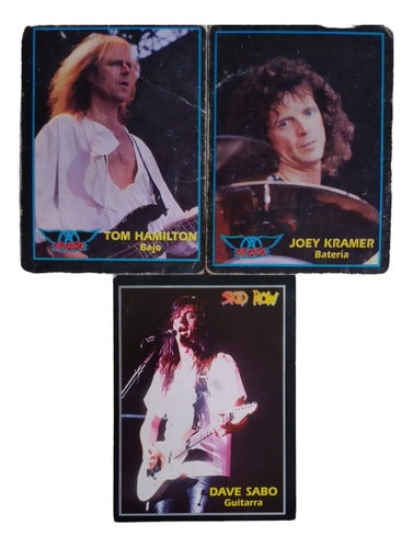 Cartas International Rock Cards, D. Sabo,j.kramer,t.hamilton 0