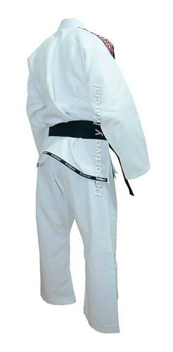 Shiai Kimono Jiu Jitsu Shiai Tokaido Liviano Brazilian Bjj Blanco 5