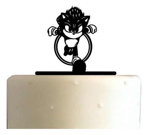 Cake Topper Cake Decoration - Custom Sonic Design 0